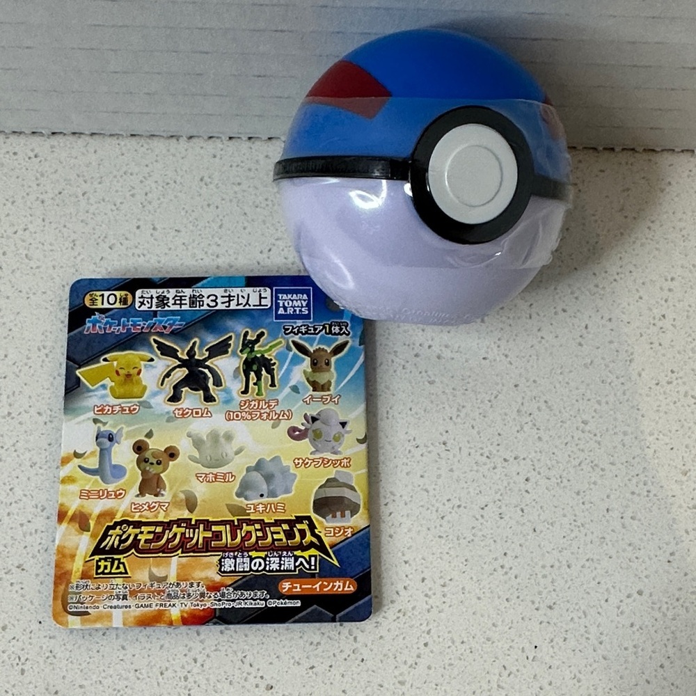 Pokémon Poké Ball Capsule Toy – Japan Takara Tomy Gashapon Figure